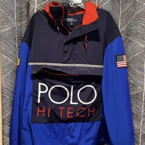 Men’s Polo Ralph Lauren Hi-Tech Windbreaker Jacket Size LARGE